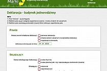 Fragment formularza interaktywnego na stronie czyste.marki.pl